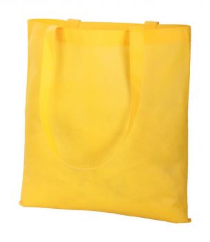 Fair nákupná vianočná taška žltá