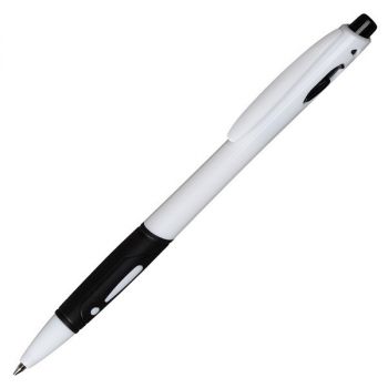 RUBIO kuličkové pero,  černá/bílá