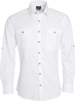 James & Nicholson | Košile v tradičním krojovém vzhledu white M