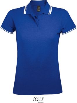 SOL'S | Dámské piqué polo royal blue/white XXL