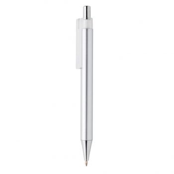 Metalické pero X8 strieborná