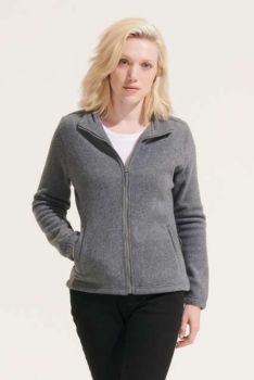 SOL'S NORTH WOMEN - ZIPPED FLEECE JACKET White M