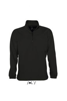 SOL'S NESS - FLEECE 1/4 ZIP SWEATSHIRT Black L