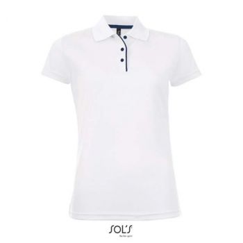 SOL'S PERFORMER WOMEN - SPORTS POLO SHIRT White M