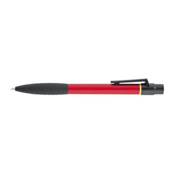 Gúľôčkové pero s výrazňovačom Červená