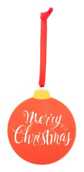 Skaland Vianočná ozdoba, Veselé Vianoce red