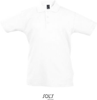 SOL'S | Dětské piqué polo white 12 Y