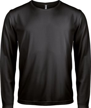 Kariban ProAct | Sportovní tričko s dlouhým rukávem black M