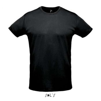 SOL'S SPRINT - UNISEX SPORT T-SHIRT Black M