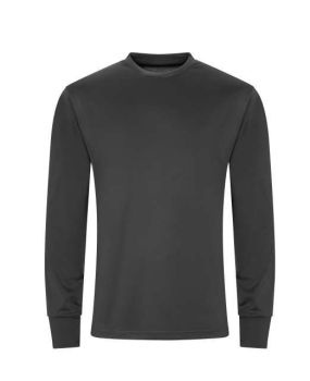 LONG SLEEVE ACTIVE T Charcoal L