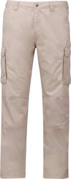 MEN'S LIGHTWEIGHT MULTIPOCKET TROUSERS Beige 48