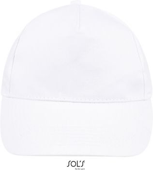 SOL'S | 5 panelová baseballová kšiltovka white onesize