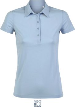 NEOBLU | Dámské žerzejové polo soft blue S