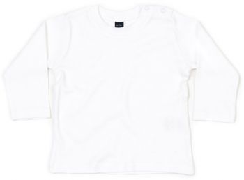 Babybugz | Dětské tričko s dlouhým rukávem white 6-12