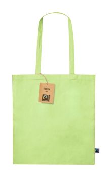Inova fairtrade nákupná taška lime green