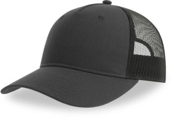 Atlantis | 5 panelová Trucker kšiltovka dark grey/black onesize