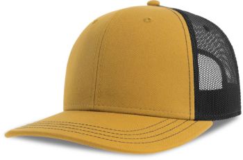 Atlantis | 6 panelová Trucker kšiltovka mustard/black onesize