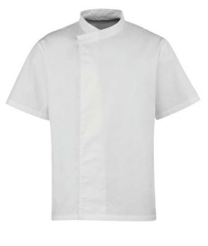 ‘CULINARY’ CHEF’S SHORT SLEEVE PULL ON TUNIC White M