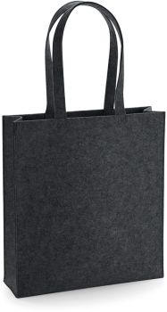BagBase | Plstěná taška charcoal melange onesize