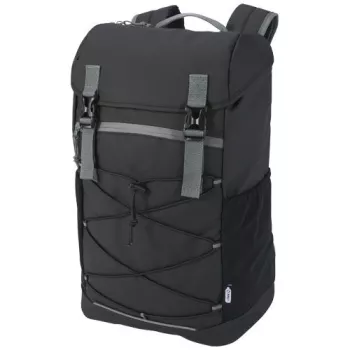 15,6" GRS recyklovaný voděodolný batoh Aqua na notebook, 23 l Černá
