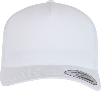 Flexfit | 5 panelová laser cut kšiltova "YP Classics" white onesize