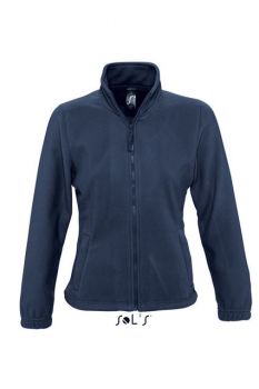 SOL'S NORTH WOMEN - ZIPPED FLEECE JACKET Navy M