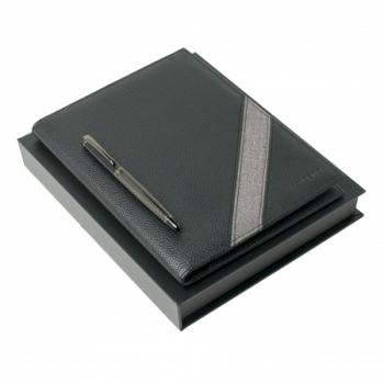 Set Alesso Black (rollerball pen & folder A5)