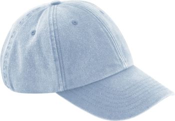 Beechfield | 6 panelová nízkoprofilová kšiltovka "Vintage" vintage light blue onesize