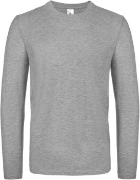 B&C | Tričko s dlouhým rukávem sport grey 4XL