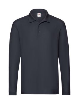 Premium Long Sleeve polokošeľa dark blue  XL