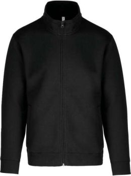 FULL ZIP FLEECE JACKET Black L