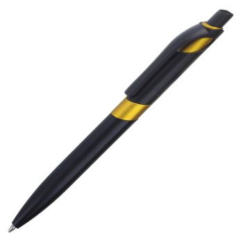 MARBELLA kuličkové pero,  žlutá/černá