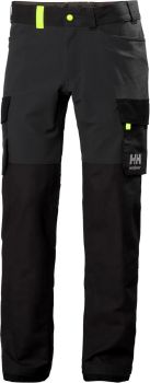 Helly Hansen | Pracovní cargo kalhoty "Oxford" ebony/black 148