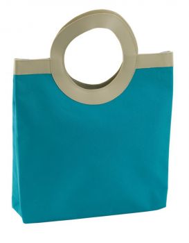 Coral shopping bag blue
