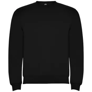 Clasica unisex svetr s výstřihem crewneck 280 g/m² Černá M