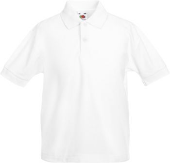 F.O.L. | Dětské piqué polo white 152