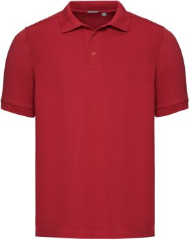 Russell | Pánské elastické piqué polo classic red M