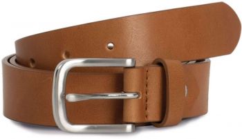 FLAT ADJUSTABLE BELT Cognac M/L