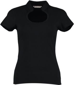 Kustom Kit | Dámské tričko s kapkovým výstřihem black 20/22