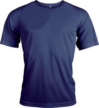 MEN'S SHORT-SLEEVED SPORTS T-SHIRT Sporty Navy L