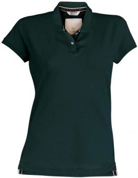 LADIES' SHORT SLEEVE PIQUE POLO SHIRT KARIBAN VINTAGE Vintage Charcoal 2XL