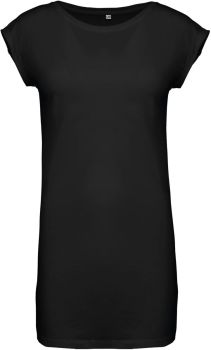 Kariban | Tričkové šaty black S/M