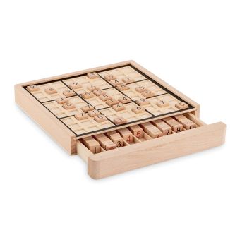 SUDOKU Dřevěná stolní hra sudoku wood