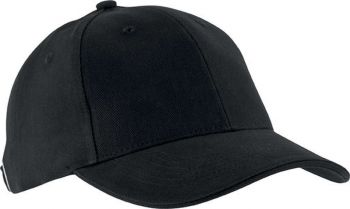 ORLANDO - 6 PANEL CAP Black/Black U