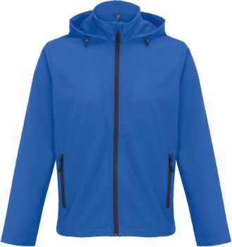 SOL'S | Pánská 2-vrstvá softshellová bunda s kapucí royal blue S