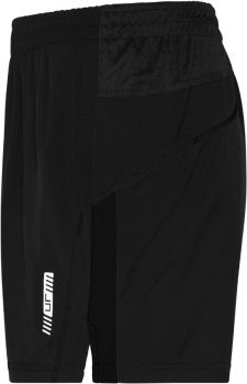 James & Nicholson | Pánské běžecké kalhoty black/black XL