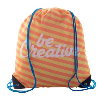 CreaDraw Plus taška na šnúrku na zákazku blue , white