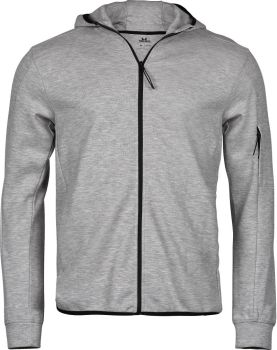Tee Jays | Mikina s kapucí "Athletic" heather grey XL