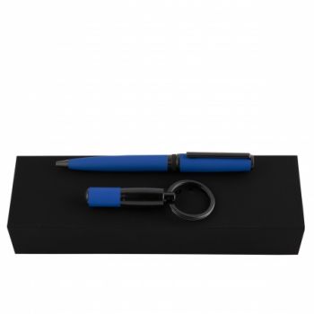 Set Gear Matrix Blue (ballpoint pen & key ring)
