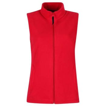 WOMEN'S MICRO - FLEECE BODYWARMER Classic Red L